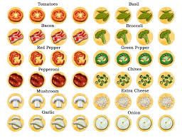 Toppings Print2 Jpg 1023 787 Pizza Ingredients Pizza Toppings Facts About Pizza