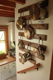 Hanging Pots And Pans Home Gallery Kitchen Wall Storage Kitchen Remodel Small Kitchen Wall Decor