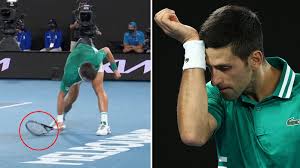 Novak djokovic 67 6 62 64 76 6. Australian Open Novak Djokovic Destroys Racquet In Blow Up Video Djokovic Vs Zverev