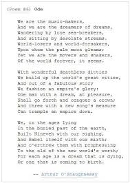 We Are The Music Makers Poetry Words Inspirational Words Poetry