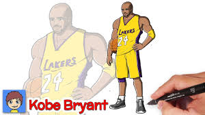 Browse the latest kobe bryant jerseys and more at fansedge. How To Draw Kobe Bryant Step By Step Easy Drawing Tutorial Youtube