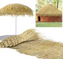 Amazon.com: Hoolerry 2 Pcs 40 in x 10 ft Mexican Straw Roof ...