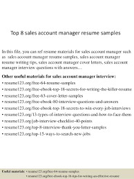 sample resume for account officer