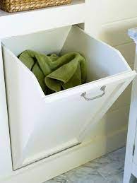 The hamper liner is removable for easy access, and keeps your dirty clothes hidden away. 24 Smart Ways To Store More In Your Bathroom Laundry Room Storage Bathroom Storage Laundry In Bathroom