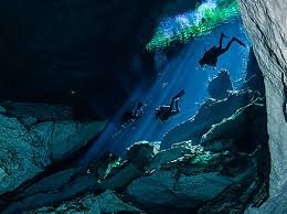 The yucatan peninsula is a huge limestone platform where fresh water runs like rivers through underground cave systems. Everything You Need To Know About Cancun S Cenotes Travel Current