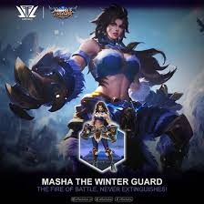 Masha Winter Guard Mobile Legends By Efforfake On Deviantart In 2020 Mobile Legends Winter Guard Mobile Legend Wallpaper