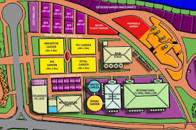 Floria 2014, floria putrajaya 2014, putrajaya flower and garden festival, flowers, bergonia flower, gardens, landscape, colour and harmony, begonia garden, royal garden, orchid garden, tea. Layout Plan Garden Showcase Source Royal Floria Putrajaya Download Scientific Diagram