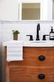 Subway tile chair rail bathroom 2021. White Subway Tiles With Marble Chair Rail Cottage Bathroom