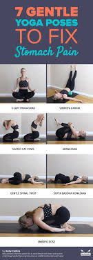 Ease Your Upset Tummy With This Gentle Yoga Routine Get The Full Yoga Routine Here Http Paleo Co Stomachpainy Gentle Yoga Power Yoga Workout How To Do Yoga
