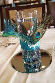 Peacock Centerpiece Peacock Wedding Centerpieces Peacock Centerpieces Peacock Wedding Theme