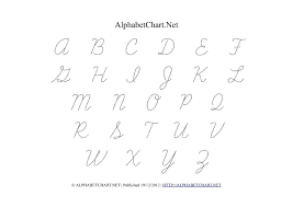 free printable cursive alphabet cursive uppercase alphabet