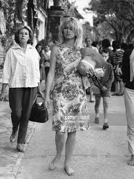 Capri cavanni playing with busty bridgette b. Brigitte Bardot Is Walking Barefoot In The Streets Of Capri Italy Where The Outside Scenes Were Shot She Was Bridgitte Bardot Bridget Bardot Brigitte Bardot