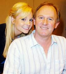 Peter Davison & daughter Georgia. Georgia is married to David Tennant the  10th doctor.