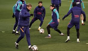 Dan saat ini kamu sedang nonton bola online live streaming pertandingan barcelona vs getafe. Squad List Of Koeman For The Fc Barcelona Getafe Of Laliga