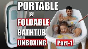 Latest Best Portable Bathtub In 2021 Folding Bathtub For Adults Kids Youtube