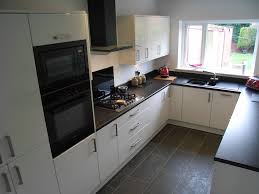 Kitchen Black Kitchen Countertops White Kitchen Units Black Appliances Kitchen