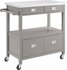 Multiple dishes can be placed on this guy. Gray Sideboards Servers Buffet Tables