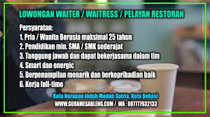 Download di mamikos.com/app , gratis! Loker Di Harapan Indah Bekasi Terbaru