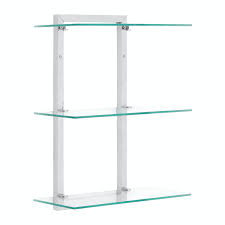 Maybe you would like to learn more about one of these? Accents Wall Mounted 3 Tier 46cm Glass Shelf Unit Victoriaplum Com