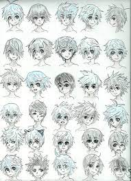 Manga Boy Hairstyles Updated By Doxyoxdance On Deviantart Anime Boy Hair Boy Hairstyles Manga Boy