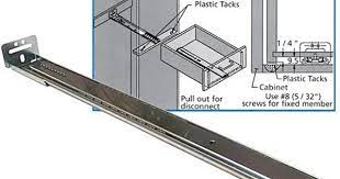 Us Futaba Ds3508 16 16 3 4 425mm Center Mount Drawer Slide Each The Hardware Hut Drawer Slides Drawers Wall Tv Unit Design