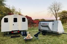 Motorcycle camping trailer used to pull behind camper tow travel popup tent | ebay. Meet The Portable Cabin You Can Tow With A Prius Camp365 Gearjunkie