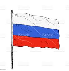 Vetores De Desenho De Bandeira Russa Vintage Como Ilustracao Da Cor Da Bandeira Da Russia Banner Sobre Fundo Branco E Mais Imagens De Antigo Istock