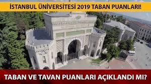 Sizler için düzenlediğimiz puanlara aşağıdaki tablodan ulaşabilirsiniz 2020 tyt ayt taban puanları ve başarı sıralamaları aşağıdaki gibidir. Istanbul Universitesi Taban Puanlari 2019 Basari Siralamalari Aciklandi