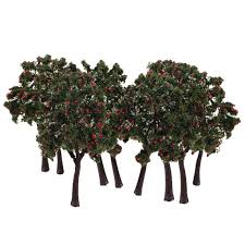 They provide the visual structure and the key elements of any landscape and are usually the first components to be planted, since they take longer than most other plants to become established and fulfill their role.there was a time when a simple shade tree was all that was needed, but increasingly people are looking for. Buy 10pcs Scenery Landscape Model Decoration Red Fruit Trees 12cm At Affordable Prices Free Shipping Real Reviews With Photos Joom
