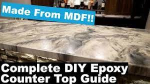 10 diy countertops that you (and your wallet) will love. Diy Epoxy Counter Tops Turn Mdf Into Amazing Counters With Leggari Epoxy Youtube