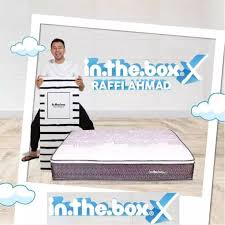 Kasur spring bed in the box inthebox super king size 200x200: Kasur Spring Bed In The Box X Ukuran 180x200 King Lazada Indonesia