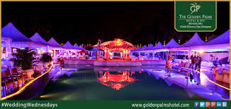 Keep Your Happiest Moments In Front Of A Fantastic Background An Ideal Setting For Your Most Special Day At Golden Palms Hotel And Spa Bengal Bangalore Hotel