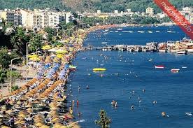 The sea is warm, crystal clear and perfect for swimming. Marmaris Beach Essential Guide For Marmaris Turkey