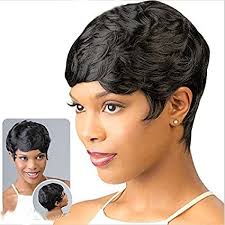 Desvende os termos utilizados por quem passa pelo processo. Corto Pixie Corte Pelo Corto Ondulado Estilos De Pelo Sintetico Moda Pelucas Para Las Mujeres Negras Corto Pelucas Para Afroamericanos Amazon Es Belleza