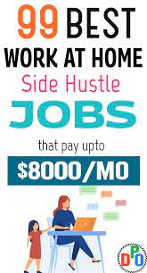 100 Best Side Hustle Ideas For Moms That Make Upto 10 000 Per Month In 2021 Virtual Assistant Jobs Work From Home Jobs Assistant Jobs
