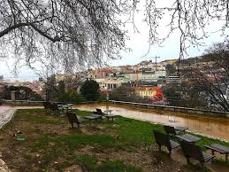 The jardim do torel is equipped with tables and benches. Jardim Do Torel Lisbon S Secret Garden We Heart Lisbon