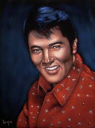 Red Elvis Paintings for Sale