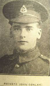 Burnley Roll of Honour Private John Conlan