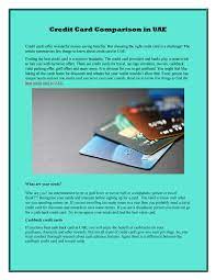 Compare credit cards, mortgages, loans, insurance and energy offers* see your eligibility rating before you apply when you search for credit cards and personal loans, and get regular updates, based on your credit information; Credit Card Comparison In Uae By Soulwallet Issuu