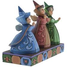Disney Traditions Royal Guests Sleeping Beauty Three Fairies Figurine Crusader Gifts
