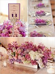 Festive Natural Pink Lavender And Grey Garden Wedding Wedding Flowers Wedding Classic Wedding Centerpieces