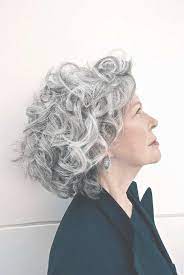 Explore Gallery Of Medium Haircuts For Gray Hair 23 Of 25 Grey Curly Hair Curly Hair Styles Curly Hair Styles Naturally