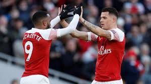 Manchester united then face two top 6 teams in. Xhaka Schiesst Die Gunners Gegen Manchester United Aus Grosser Distanz In Front