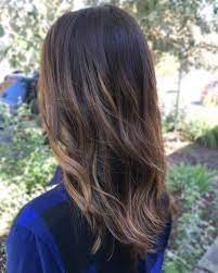 The long layered hair with bangs swept to the side is giving us major marissa cooper, the oc vibes. Brunette Layered Hairstyle For Long Hair Skill Beauty