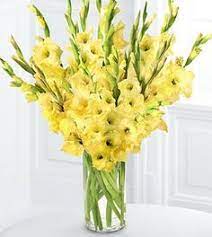 Gladiolus Grass Silk Flower Arrangement Yellow Large Flower Arrangements Gladiolus Gladiolus Bouquet