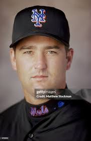 Pitcher Dan Murray of the New York Mets poses for a studio portrait... News  Photo