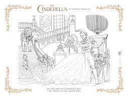 Cinderella coloring pages for kids. Cinderella Coloring Pages Highlights Along The Way