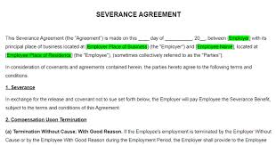 Whether it be with their parents or teachers, bosses or so what does an agreement letter look like? Severance Agreements A Guide For Small Businesses The Blueprint