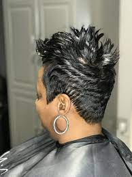 Short Spike Pixie Stylist Dee Mishawn Salon Short Hair Styles Short Sassy Hair Edgy Hair