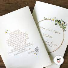 Libretto completo della celebrazione del matrimonio con la messa. Pin Su Wedding Libretto Messa